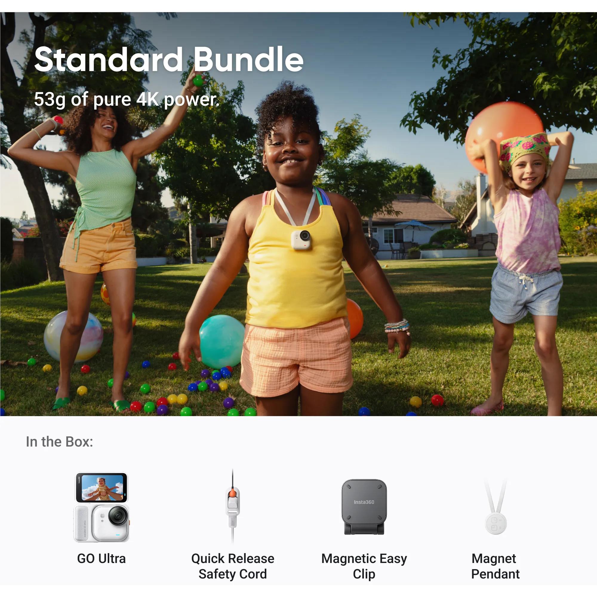 Insta360 GO Ultra Standard Bundle (Arctic White)