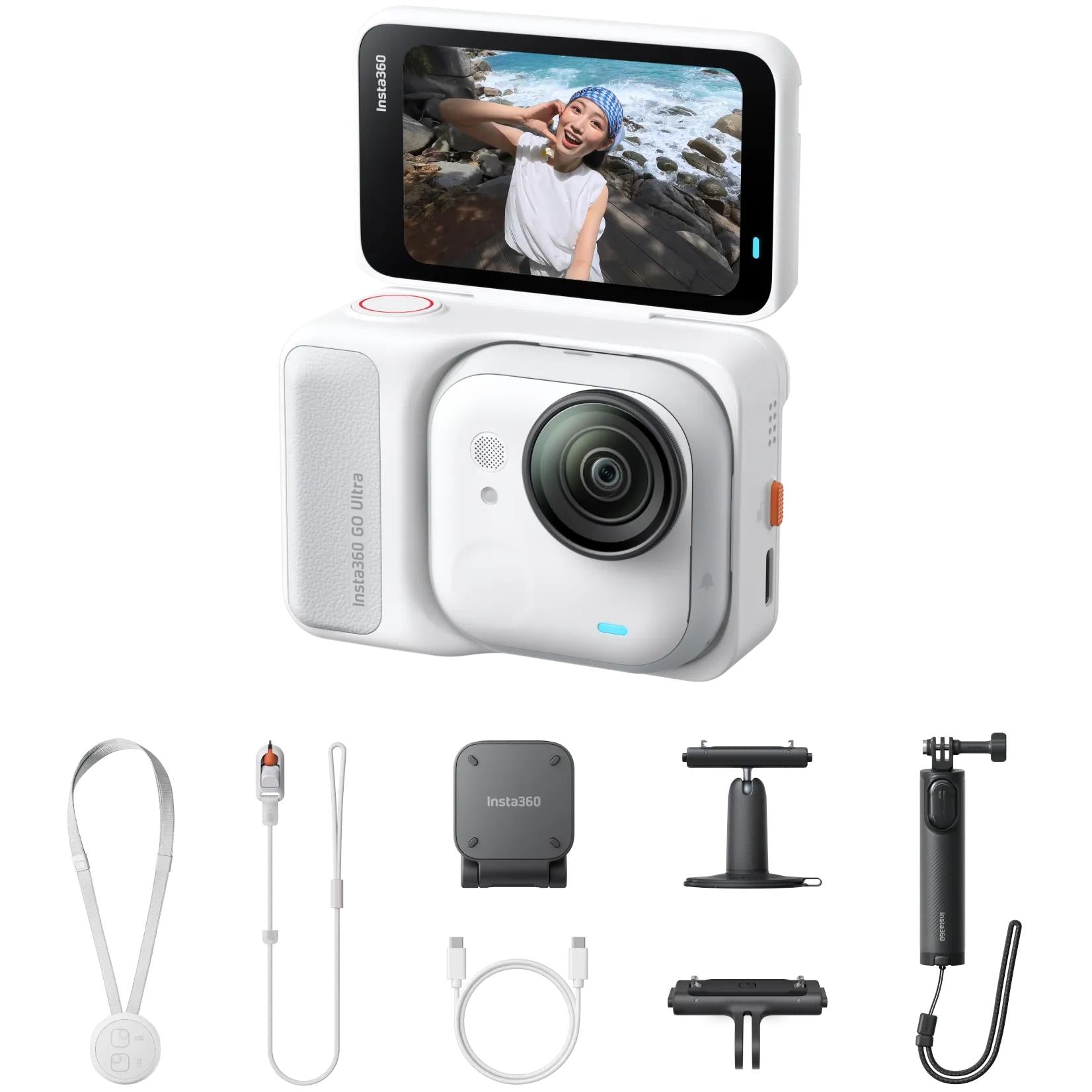 Insta360 GO Ultra Creator Bundle (Arctic White)