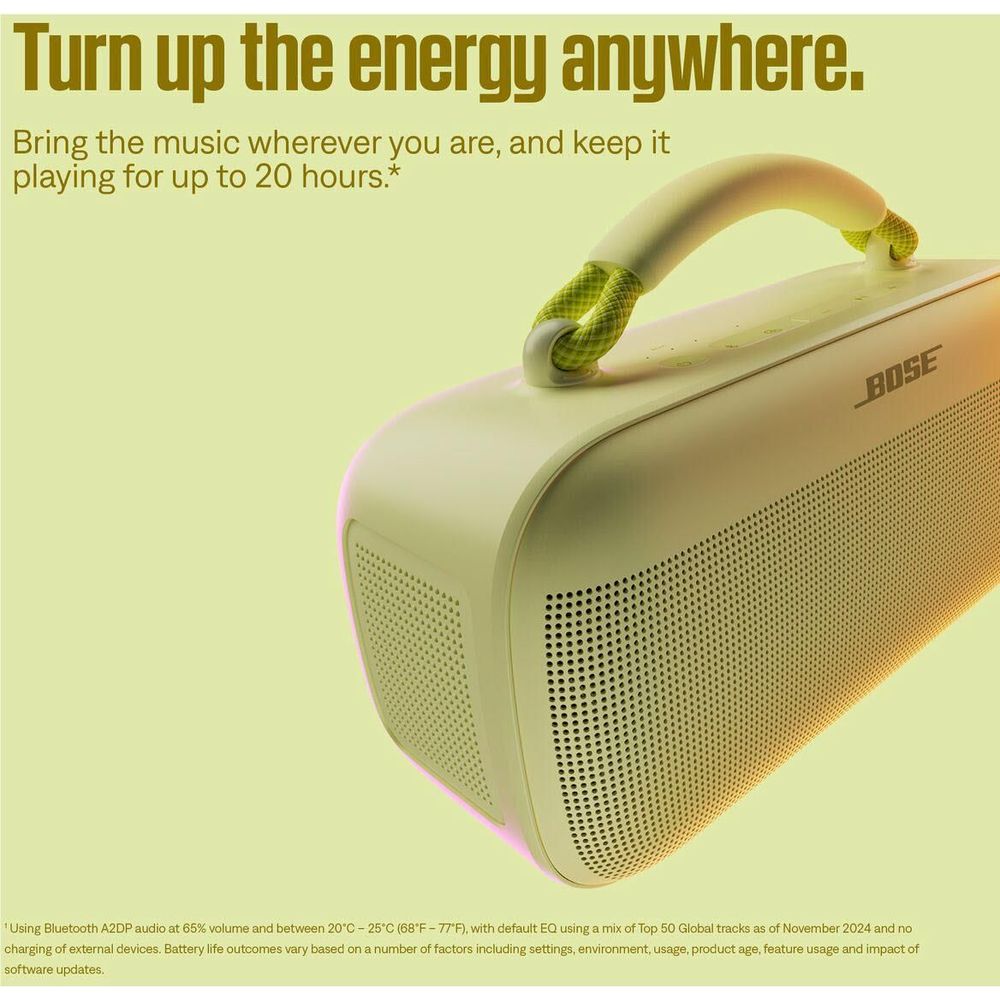 Bose SoundLink Max Portable Speaker (Citrus Yellow)