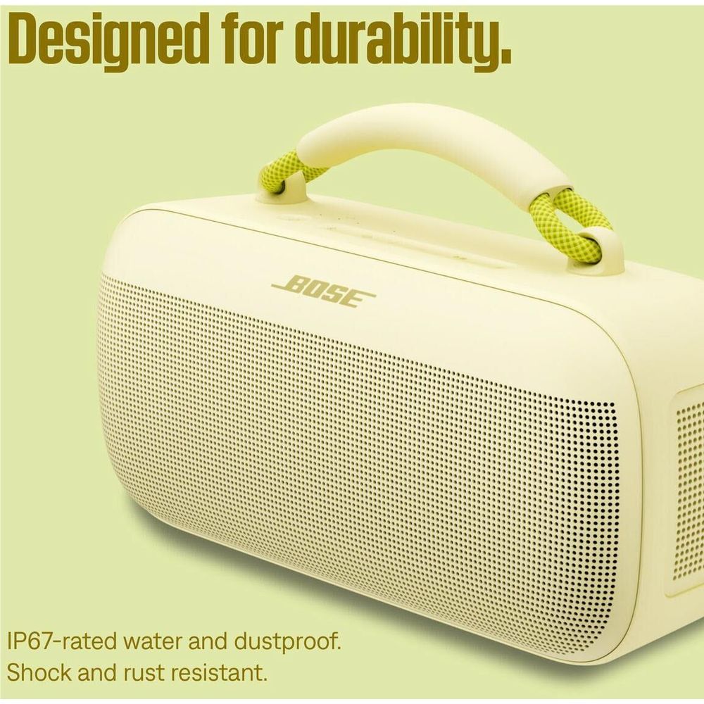 Bose SoundLink Max Portable Speaker (Citrus Yellow)