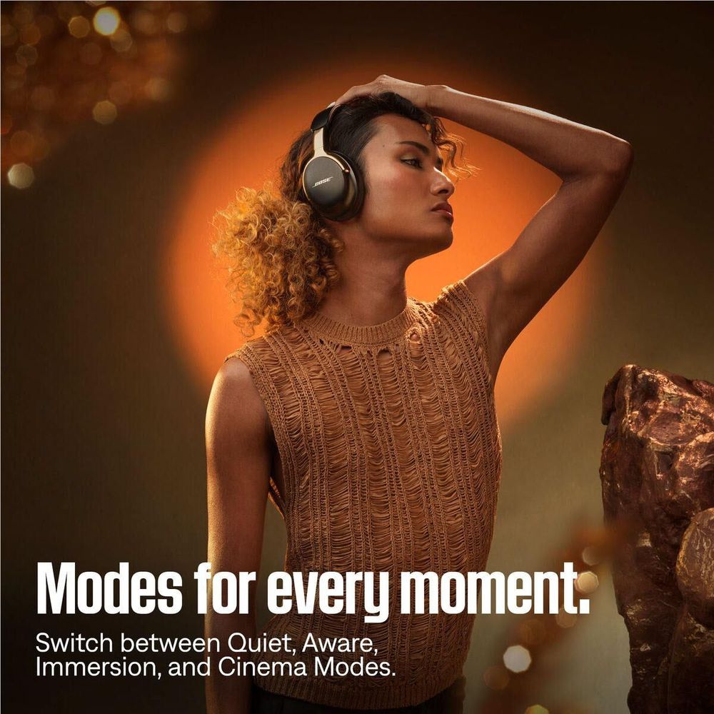 Bose QuietComfort Ultra Noise Cancelling Headphones Gen 2 (Desert Gold)