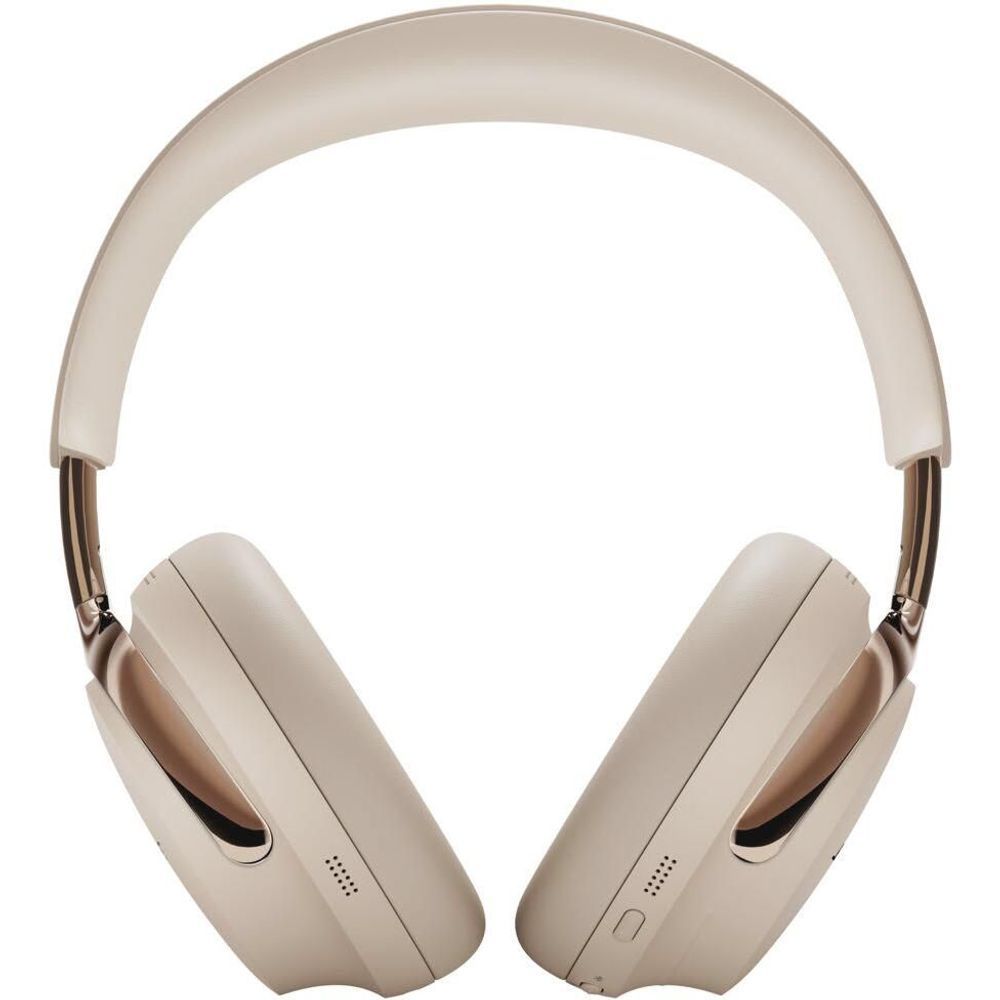 Bose QuietComfort Ultra over-ear headphones in Driftwood Sand, front view