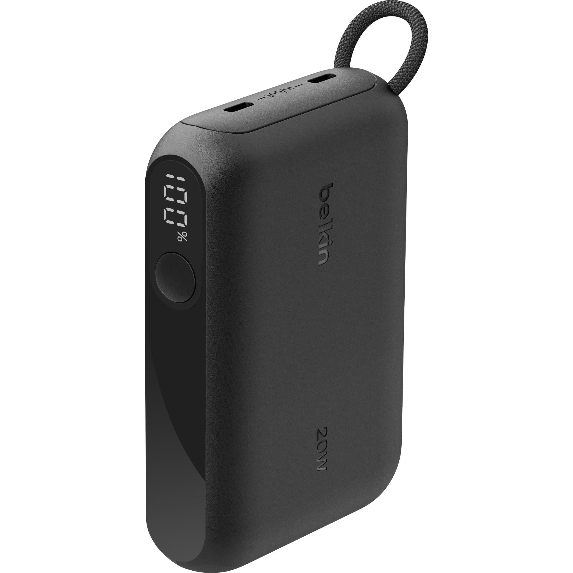 BELKIN BoostCharge Power Bank with Display [10K] (Black)