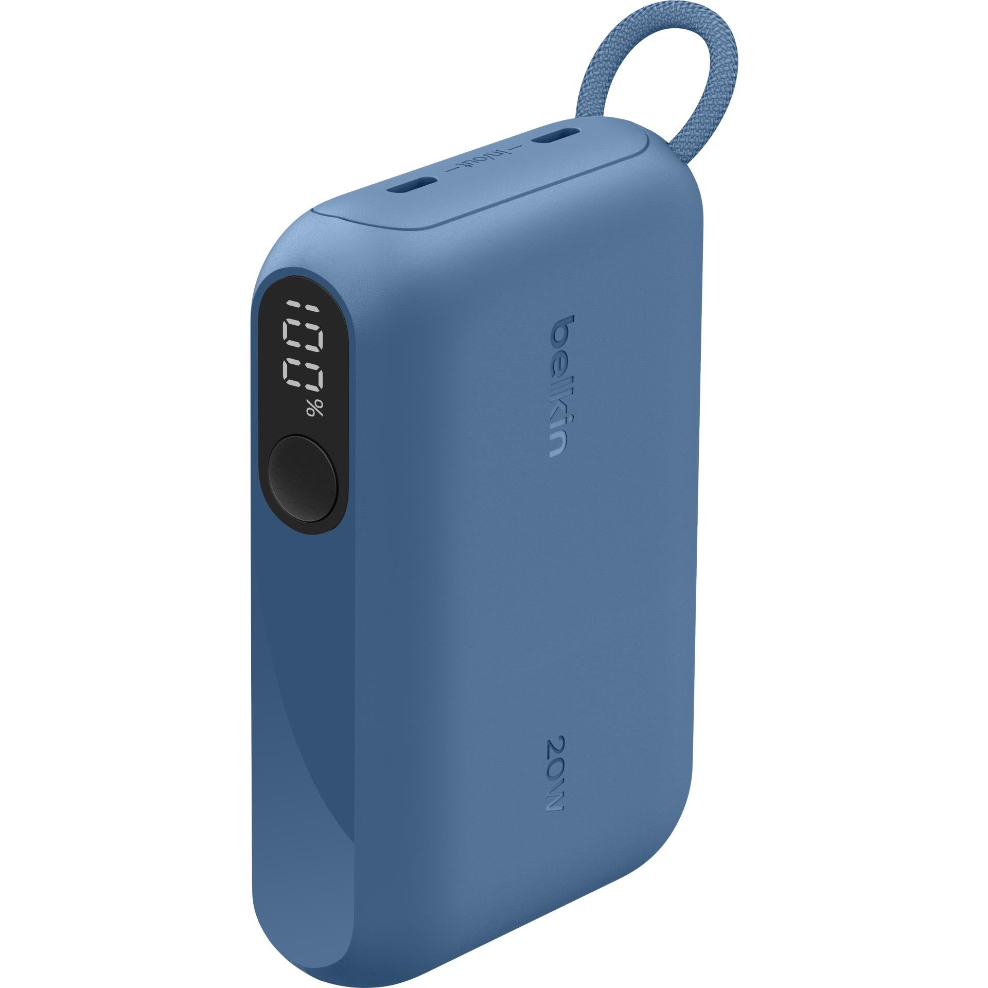 BELKIN BoostCharge Power Bank with Display [10K] (Blue)
