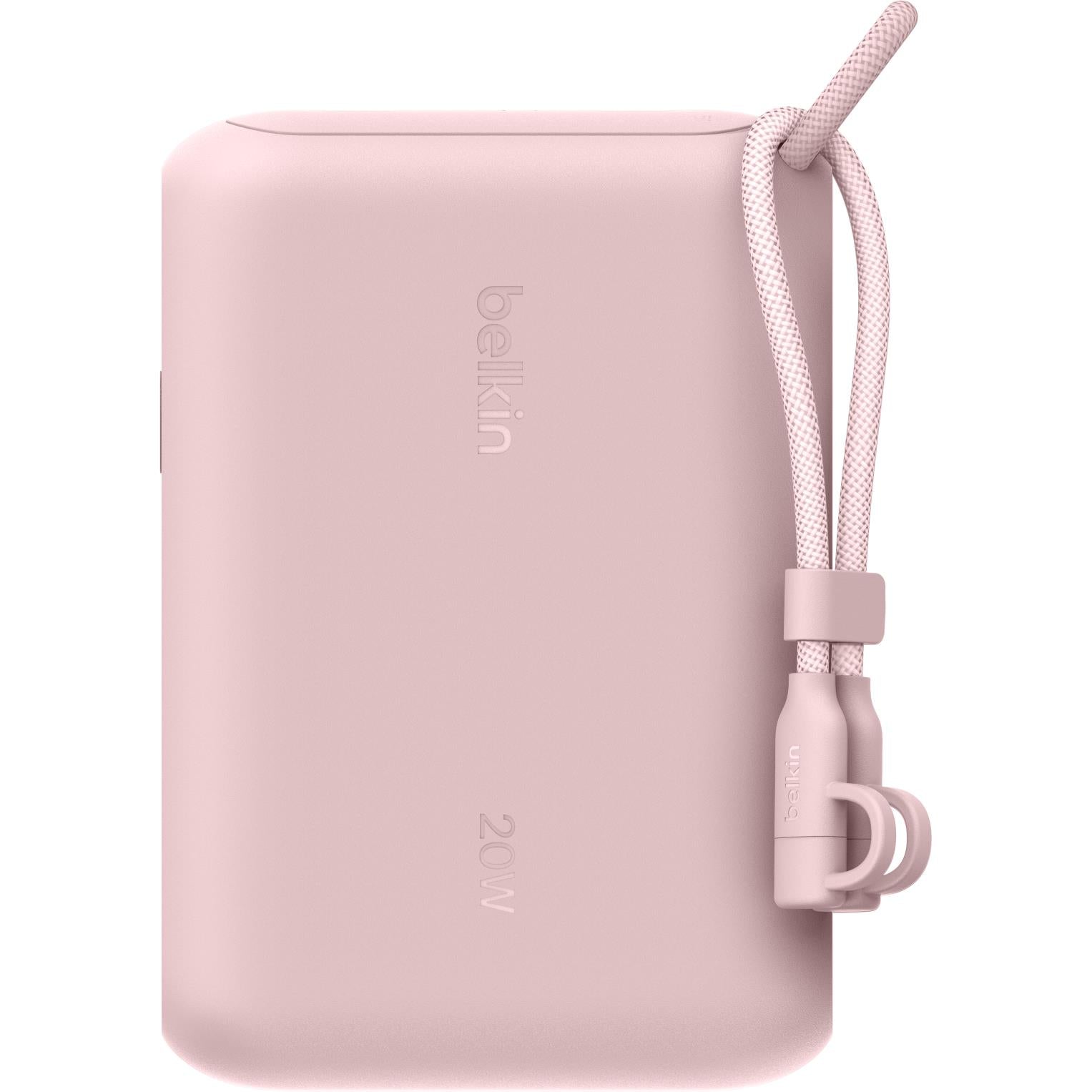 BELKIN BoostCharge Power Bank with Display [10K] (Pink)