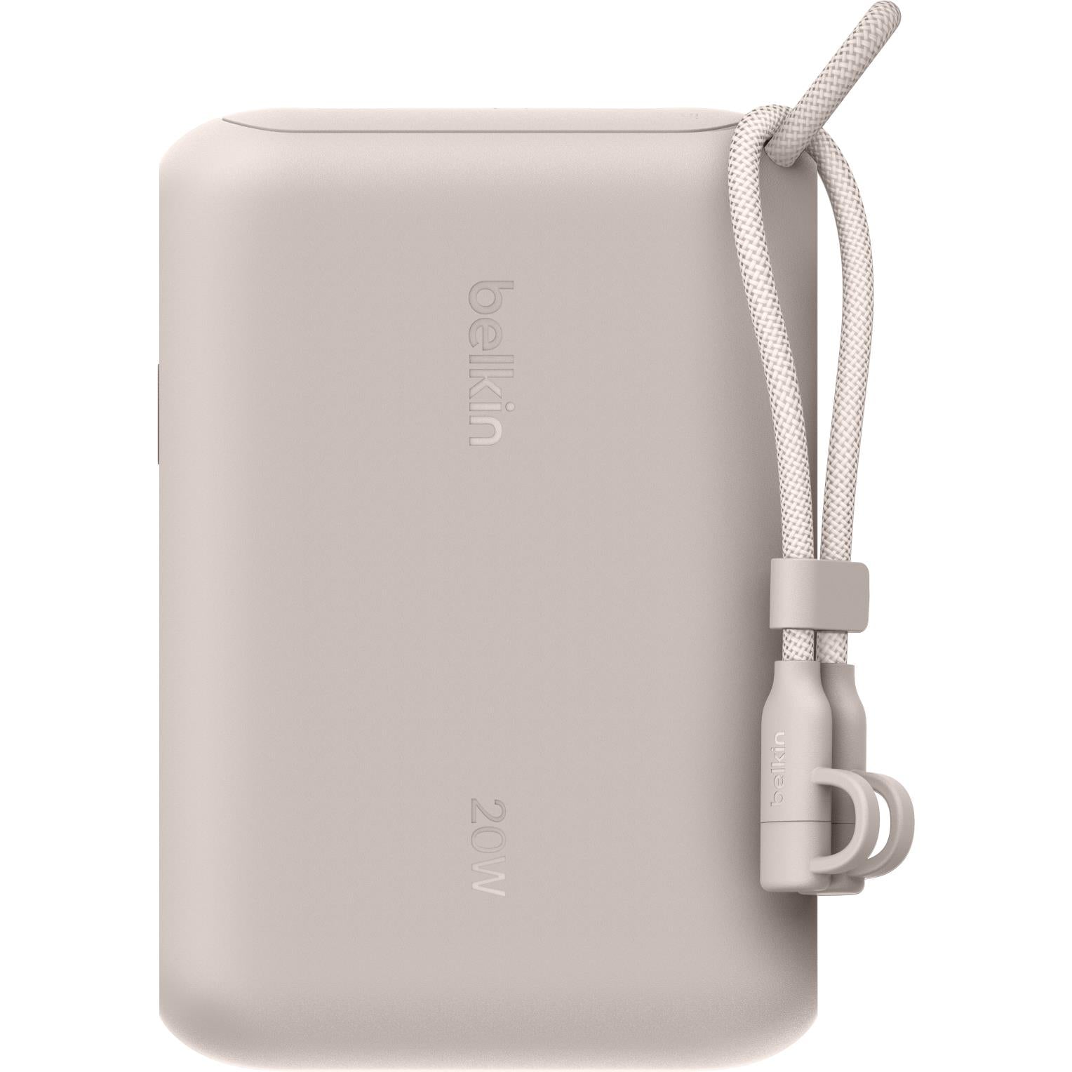 BELKIN BoostCharge Power Bank with Display [10K] (Sand)