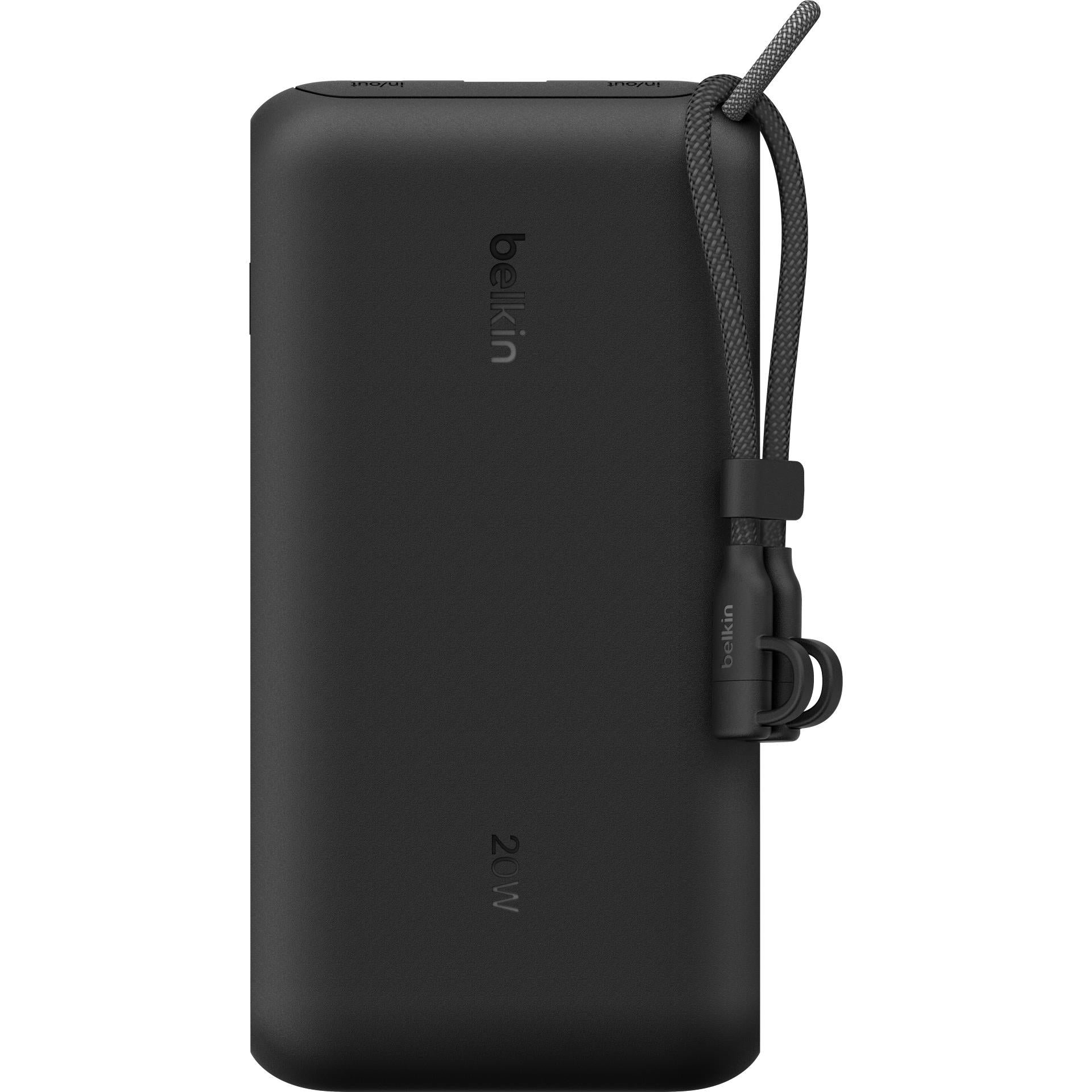 BELKIN BoostCharge Power Bank with Display [20K] (Black)