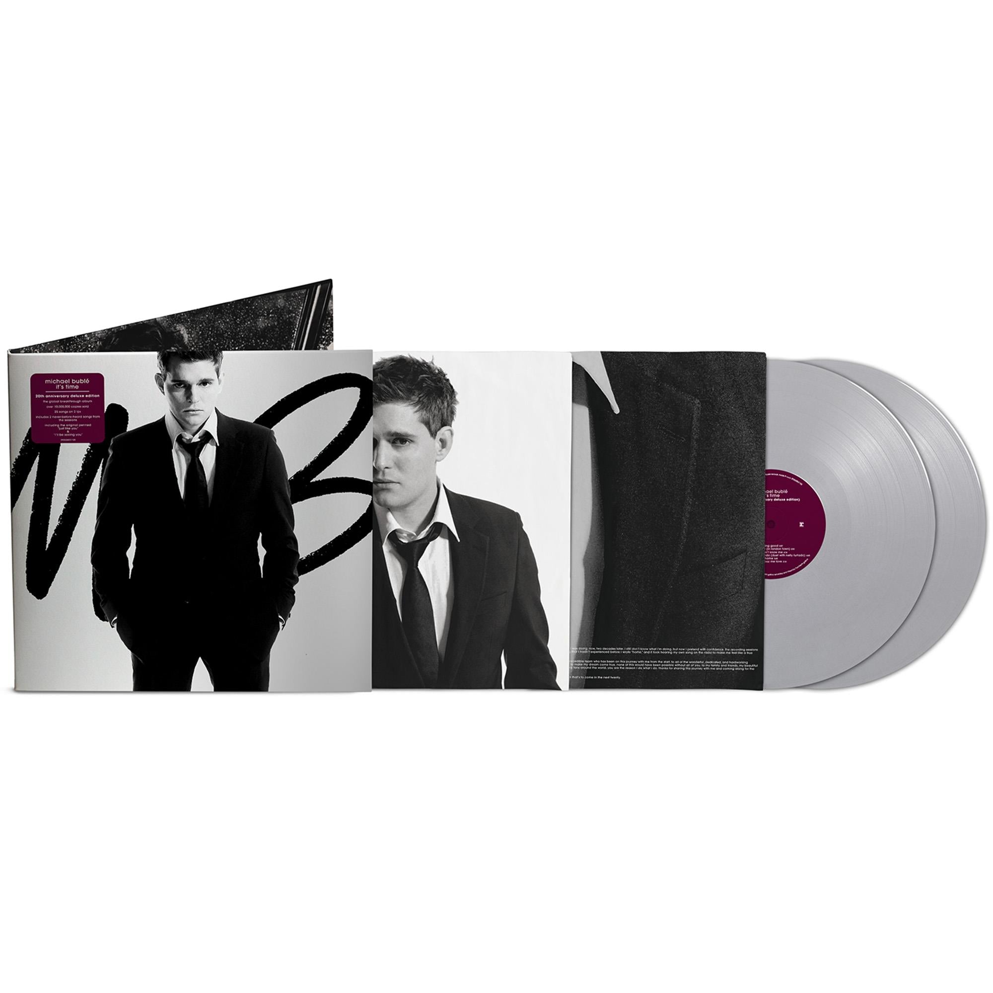 It's Time (20th Anniversary Deluxe Edition Silver Vinyl) - By: Michael Bublé