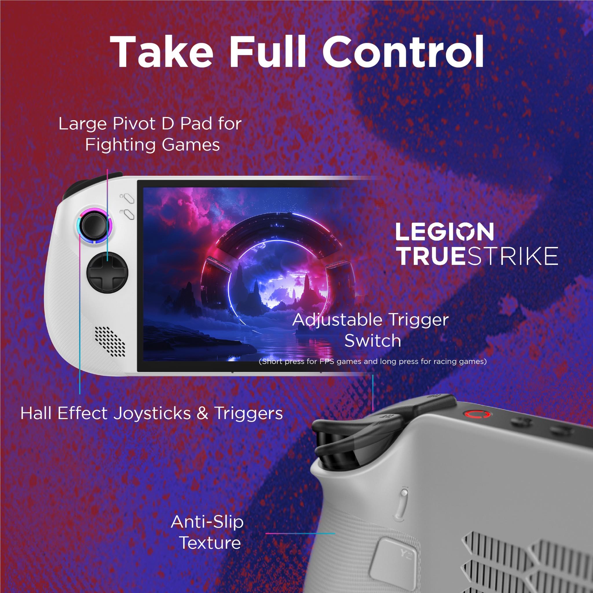 Lenovo Legion Go S Handheld Gaming PC (Glacier White) (1TB)