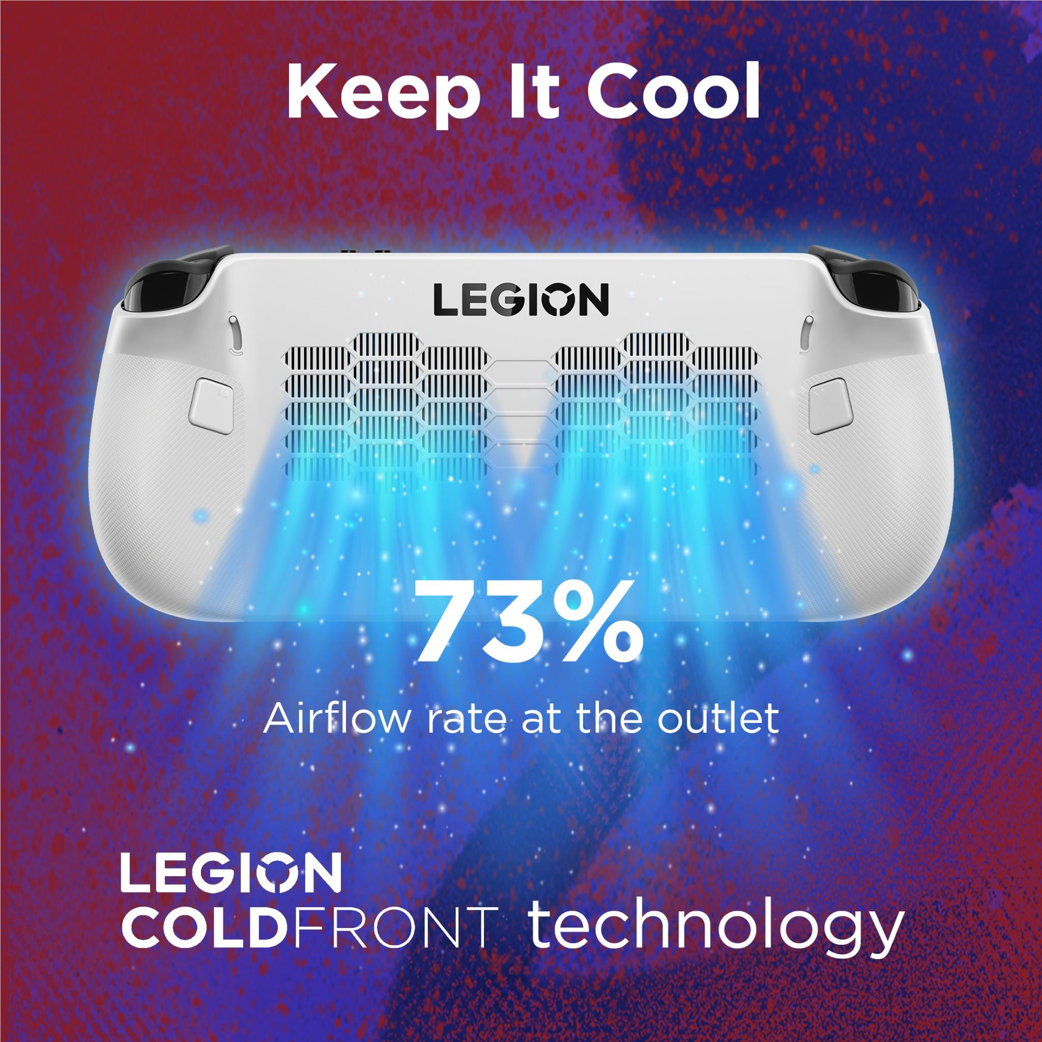 Lenovo Legion Go S Handheld Gaming PC (Glacier White) (1TB)