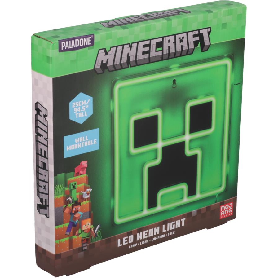 Paladone LED Neon Light (Minecraft Creeper)