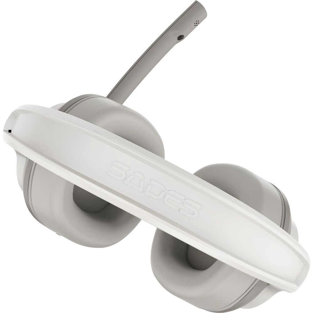 SADES Upower Wired Gaming Headset (White)