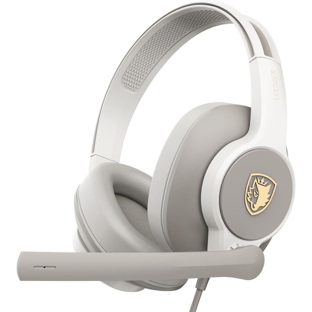 SADES Upower Wired Gaming Headset (White)