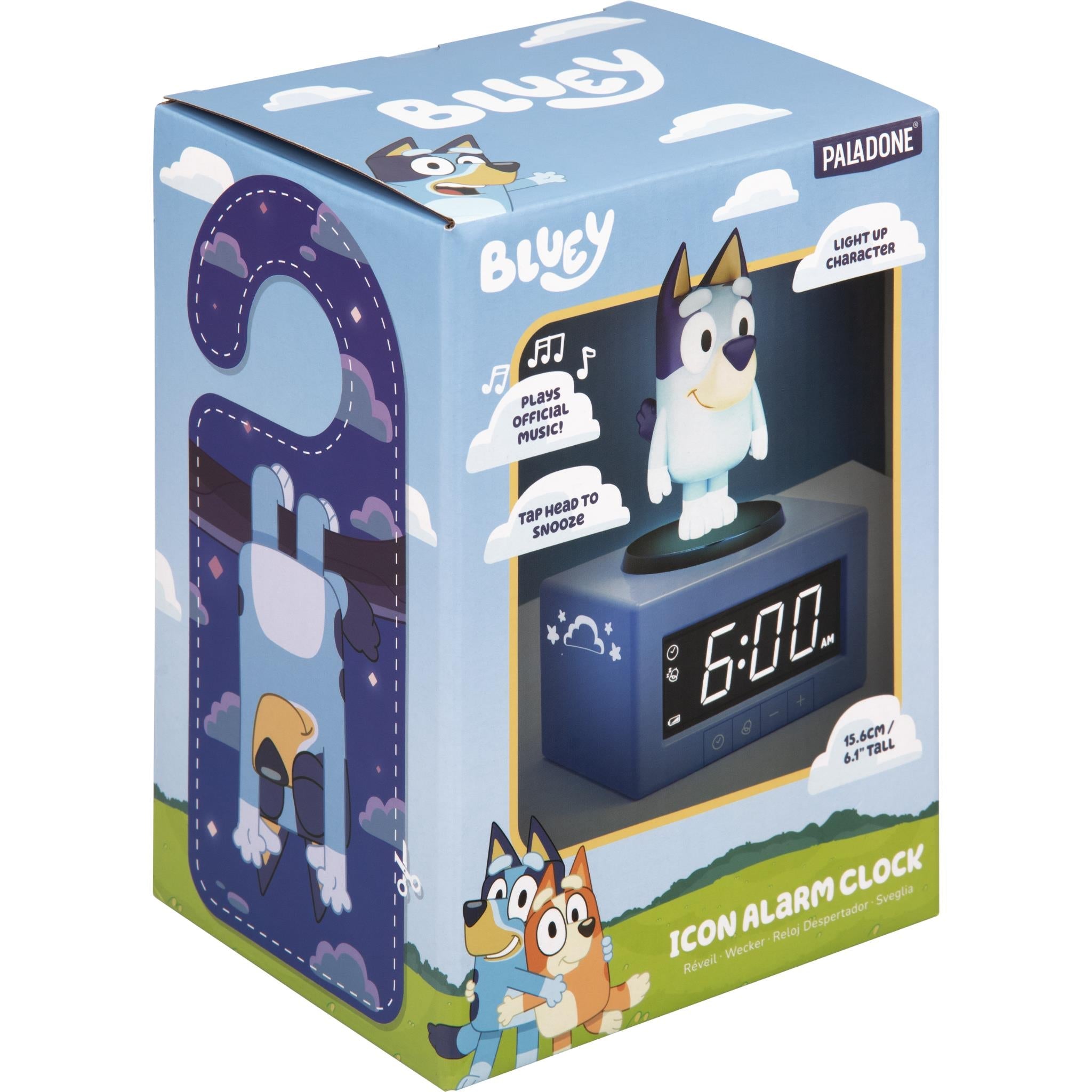 Paladone Icon Alarm Clock (Bluey)
