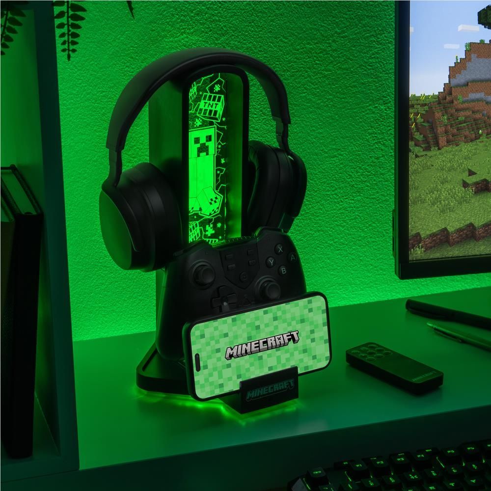 Paladone Desk Headphone Light Stand (Minecraft)