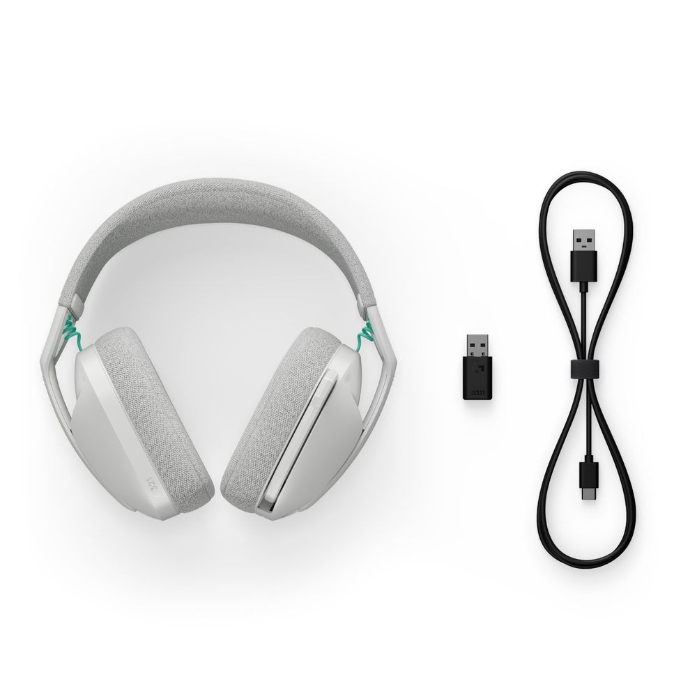 Logitech G G321 Lightspeed Wireless Gaming Headset (White)