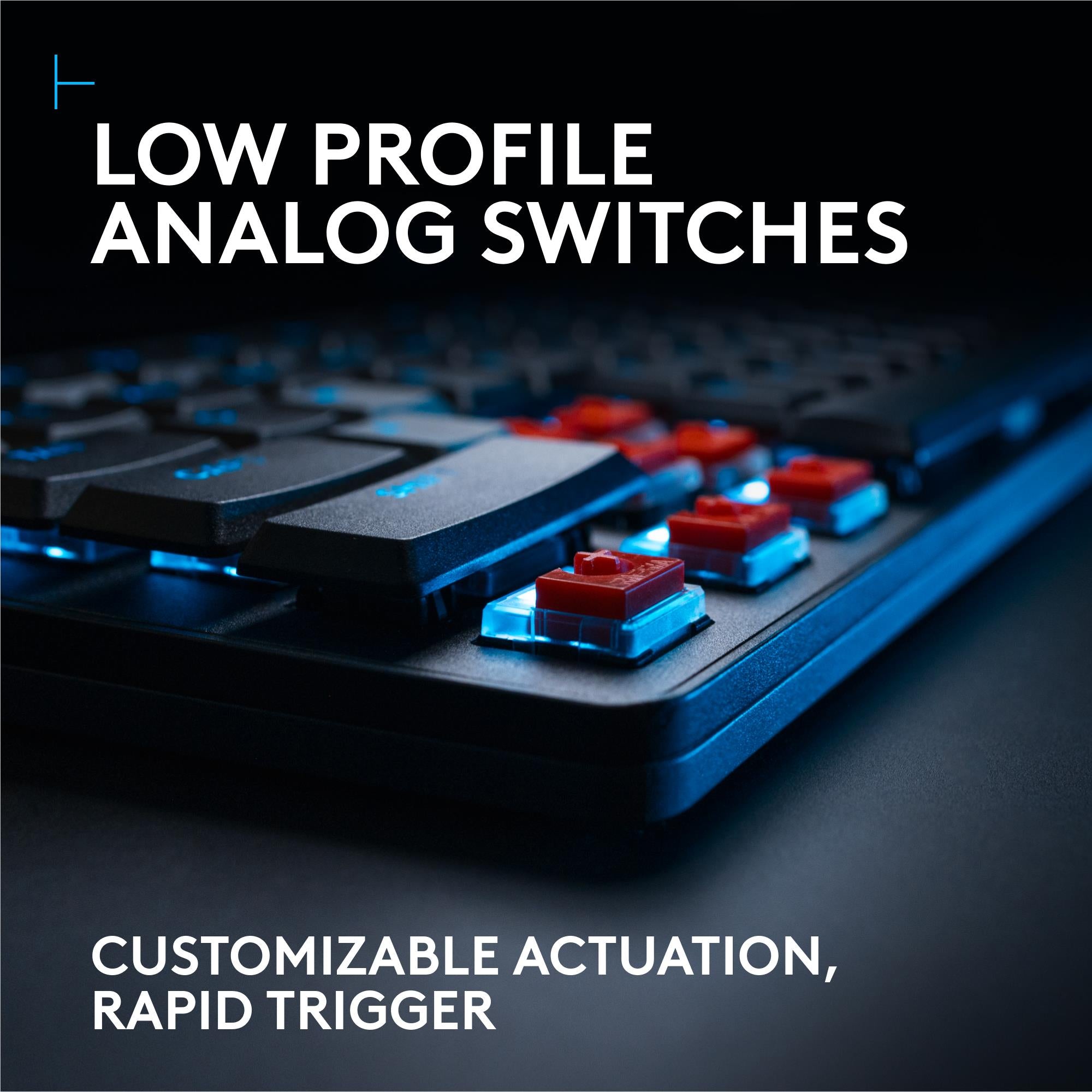 Logitech G G515 RAPID TKL Wired Gaming Keyboard (Black)