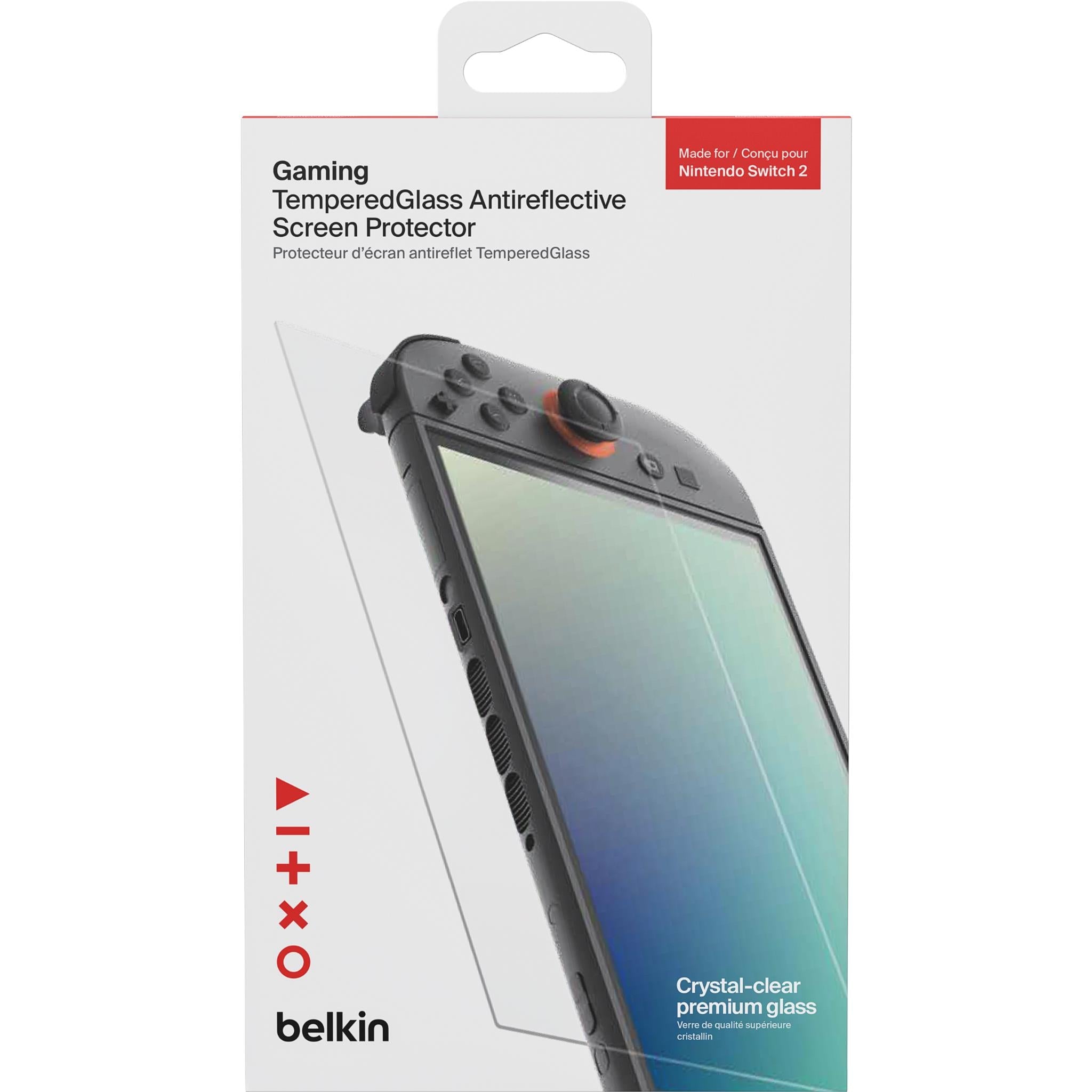 Belkin TemperedGlass anti-reflective screen protector for Nintendo Switch 2, image 3 - Electronic Gaming Accessories at Tech Supply Shed NZ
