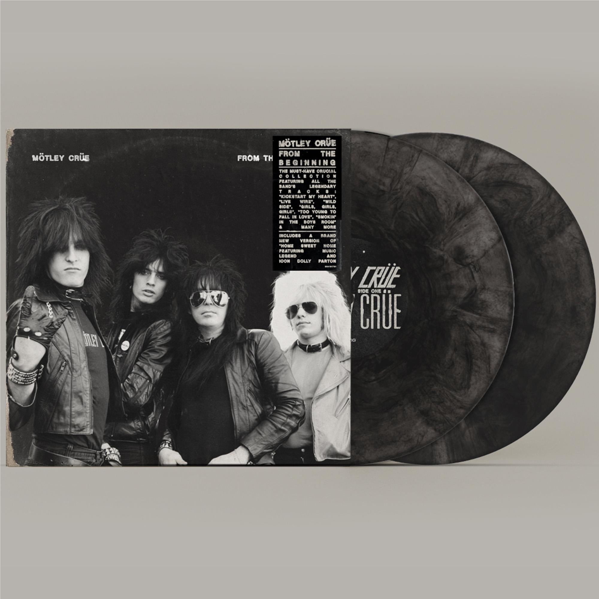 From The Beginning (Marbled Black Vinyl) - By: Mötley Crüe