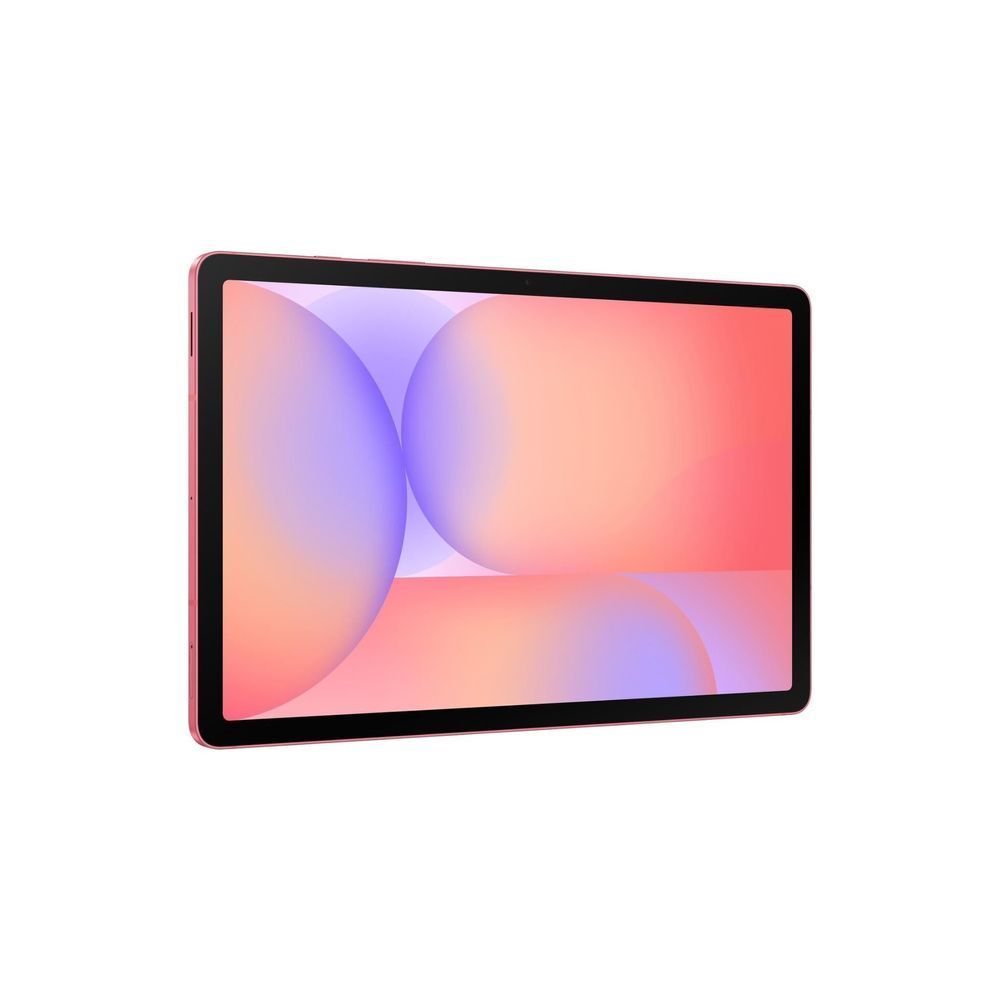 Coral red Galaxy Tab S10 Lite tablet angled front view