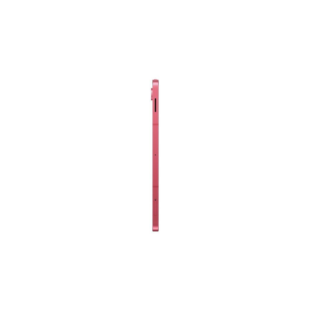 Coral red Galaxy Tab S10 Lite tablet side profile