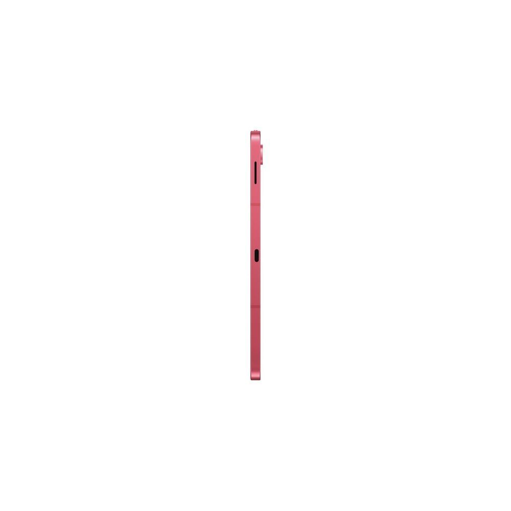 Coral red Galaxy Tab S10 Lite tablet thin side view