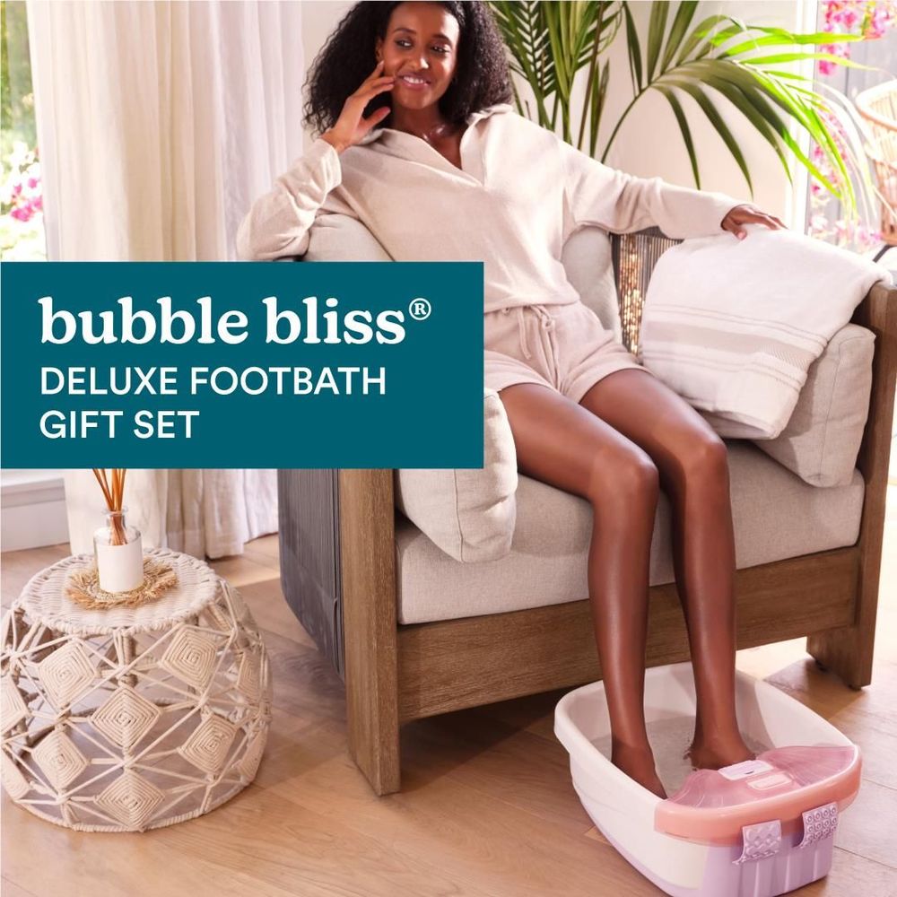 Homedics Bubble Bliss Deluxe Foot Spa