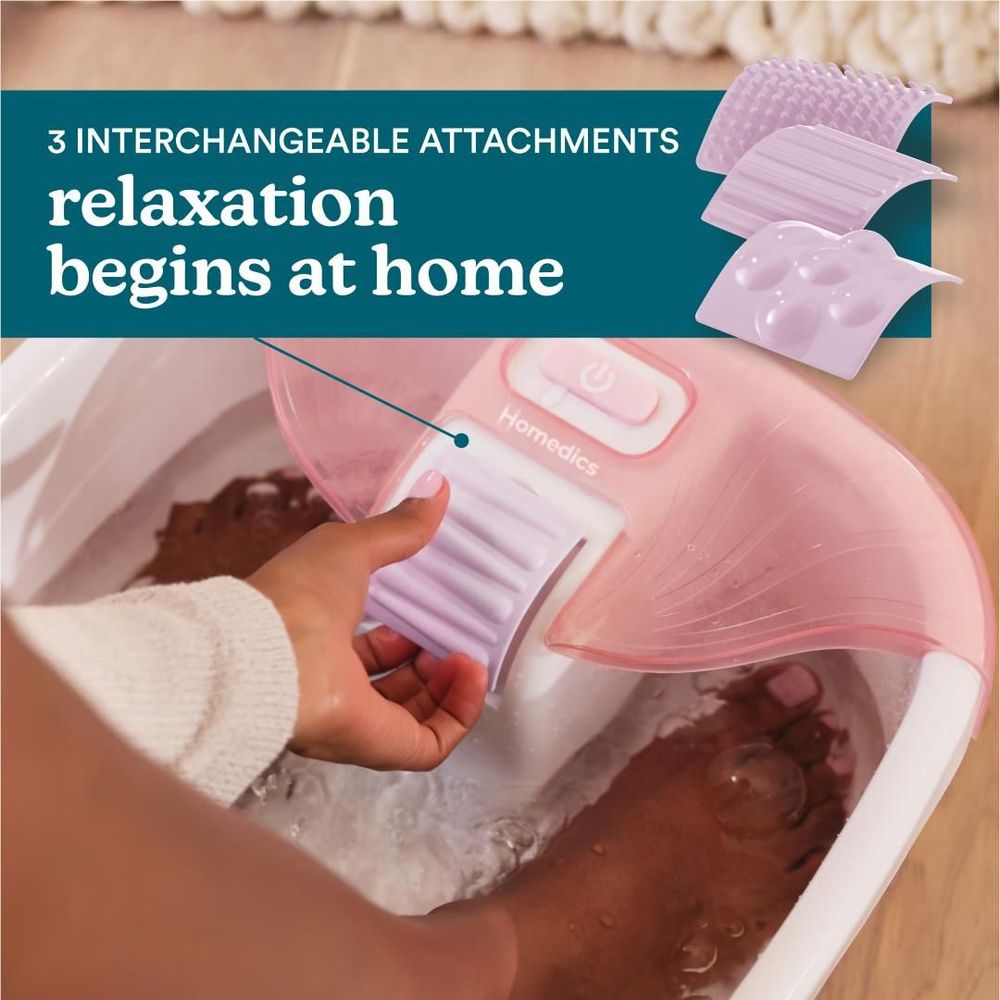 Homedics Bubble Bliss Deluxe Foot Spa
