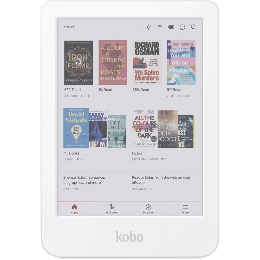 Kobo Clara Colour 6" eReader (White)