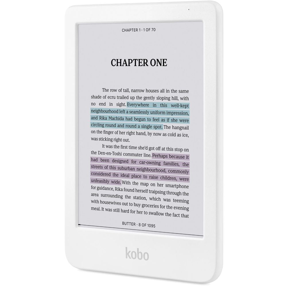 Kobo Clara Colour 6" eReader (White)