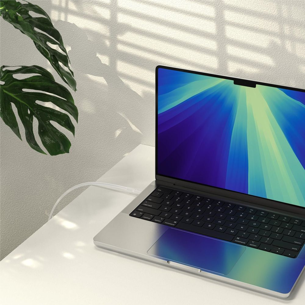 Belkin BoostCharge Pro USB-C 240W 2.0 Braided Cable [1m] (White)