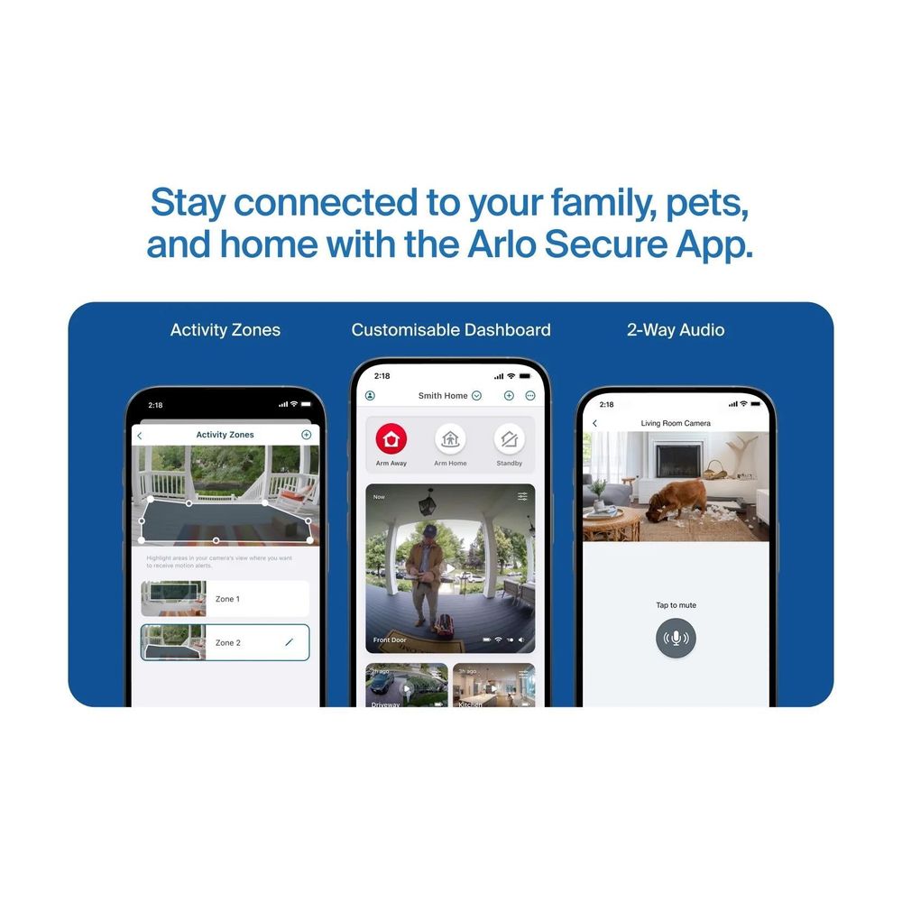 Arlo Essential (3rd Gen) 2K Outdoor Security Camera