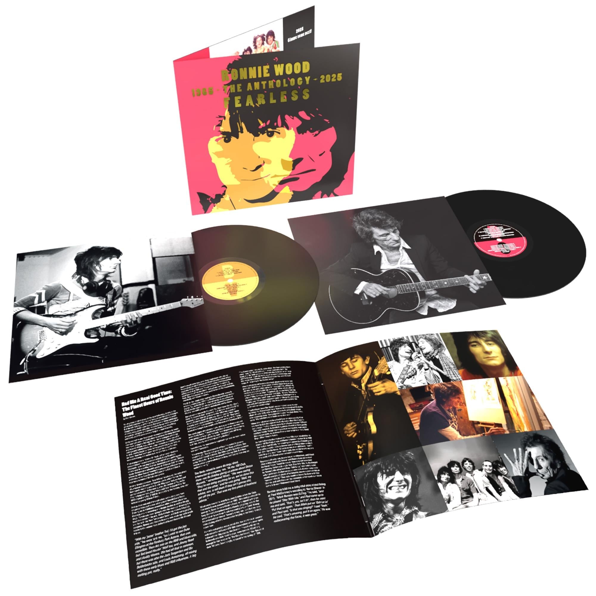 Fearless: Anthology 1965-2025 (Vinyl) - By: Ronnie Wood