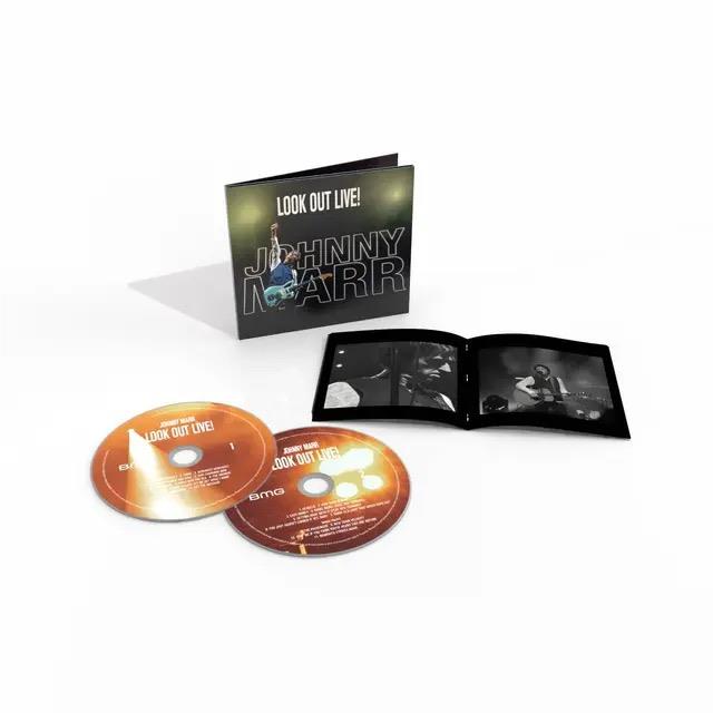 Johnny Marr CD set: two discs and black tri-fold case
