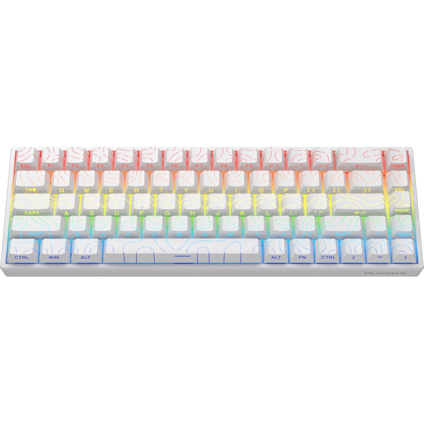 Playmax Mini Mechanical Gaming Keyboard (Topo)