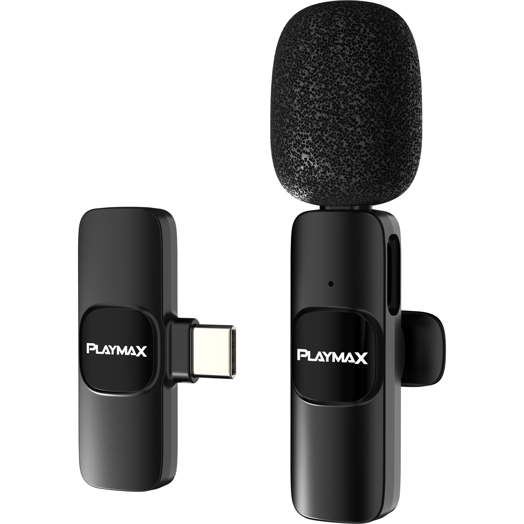Playmax Wireless Streamcast Microphone (Black)