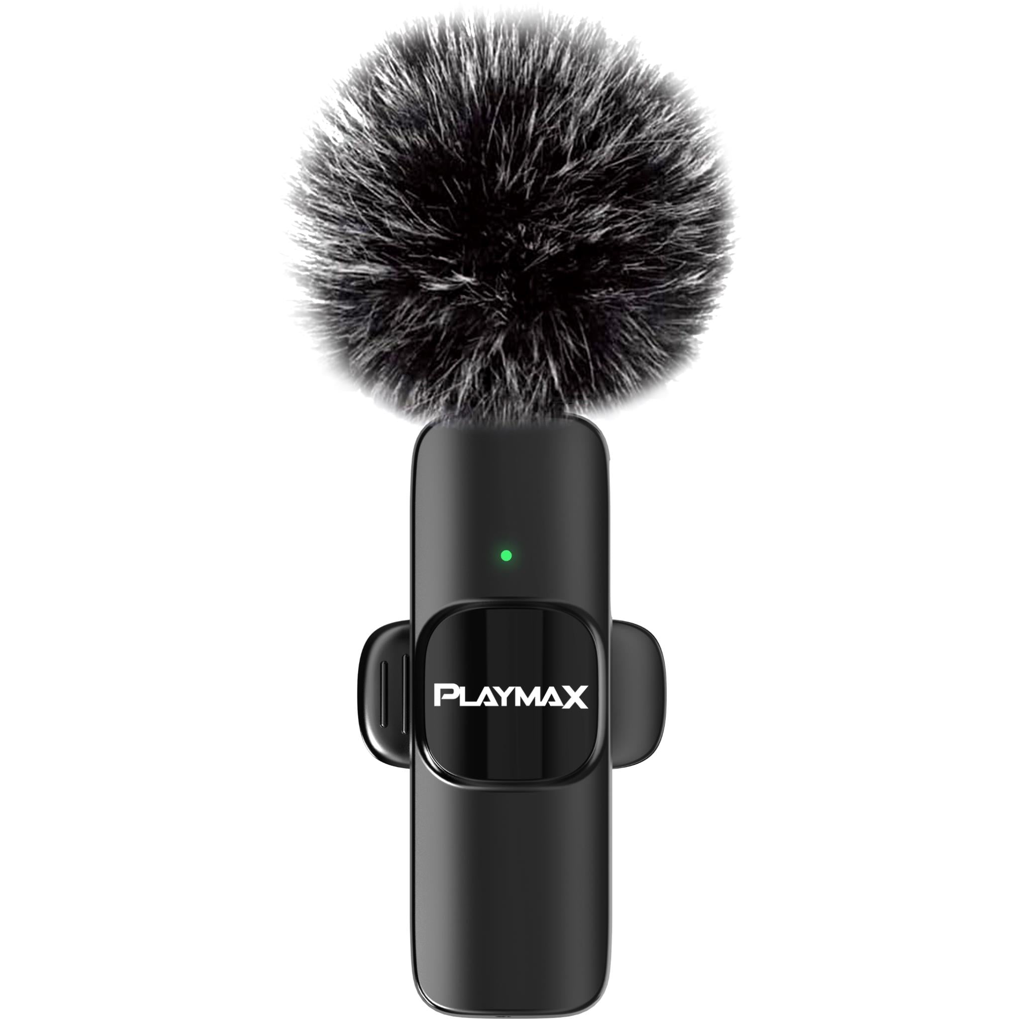 Playmax Wireless Streamcast Microphone (Black)
