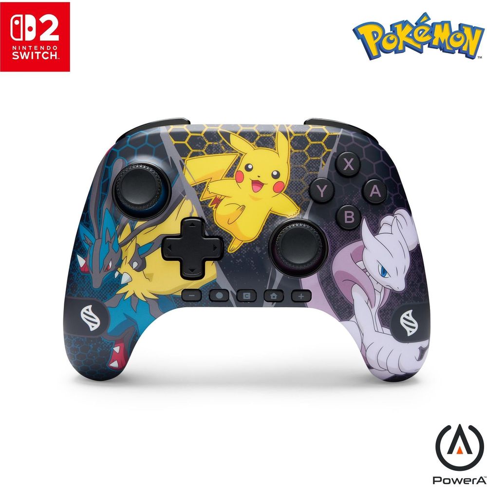 PowerA Advantage Wireless Controller with Hall Effect for Nintendo Switch 2 (Pokémon: Mega Evolutions)