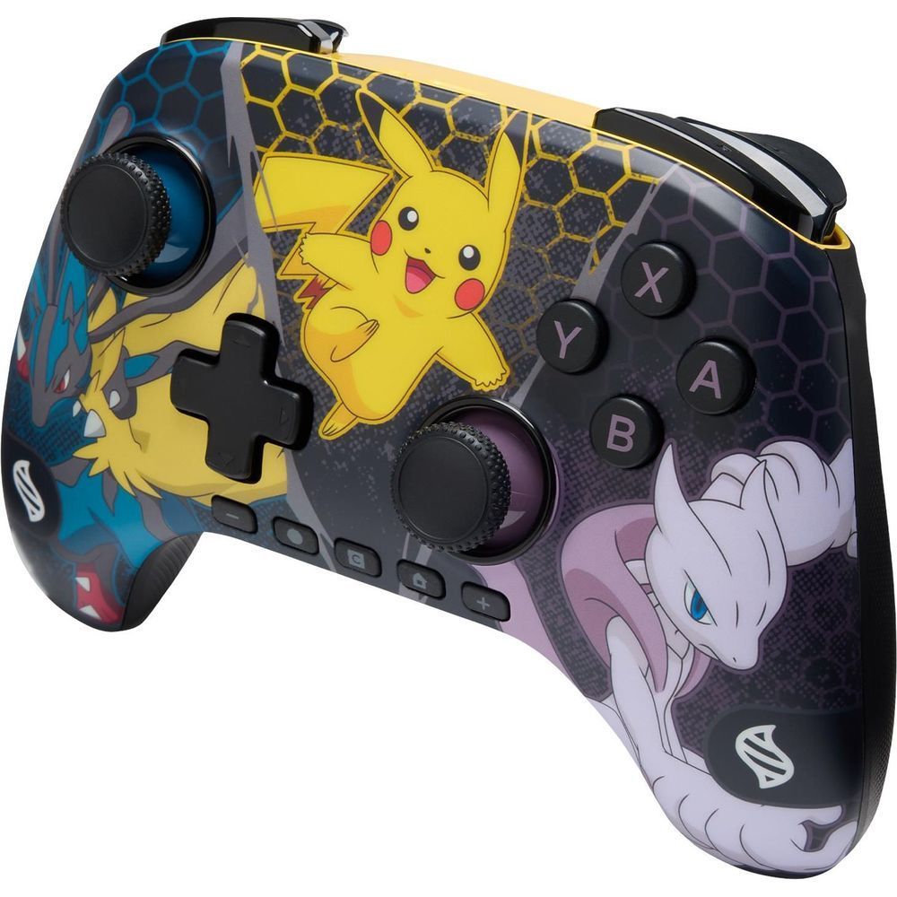 PowerA wireless game controller with Pokémon Mega Evolutions design and Hall Effect sticks