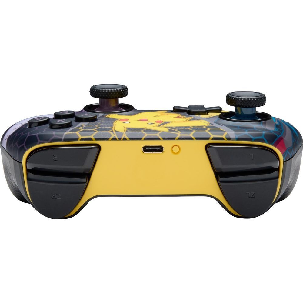 PowerA Advantage wireless controller for Nintendo Switch 2, yellow with Pikachu graphic