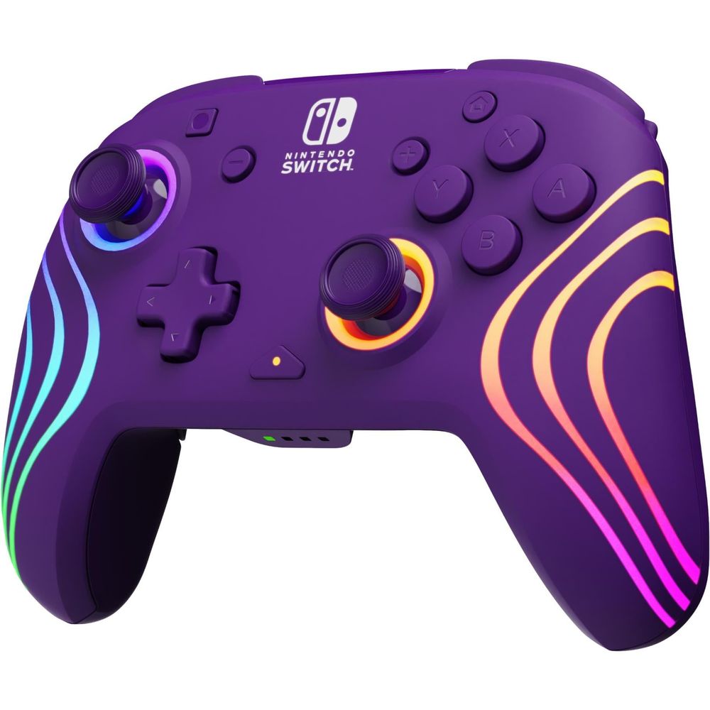 Afterglow Wave Wireless Controller for Nintendo Switch (Purple)