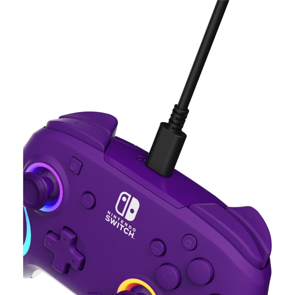 Afterglow Wave Wireless Controller for Nintendo Switch (Purple)