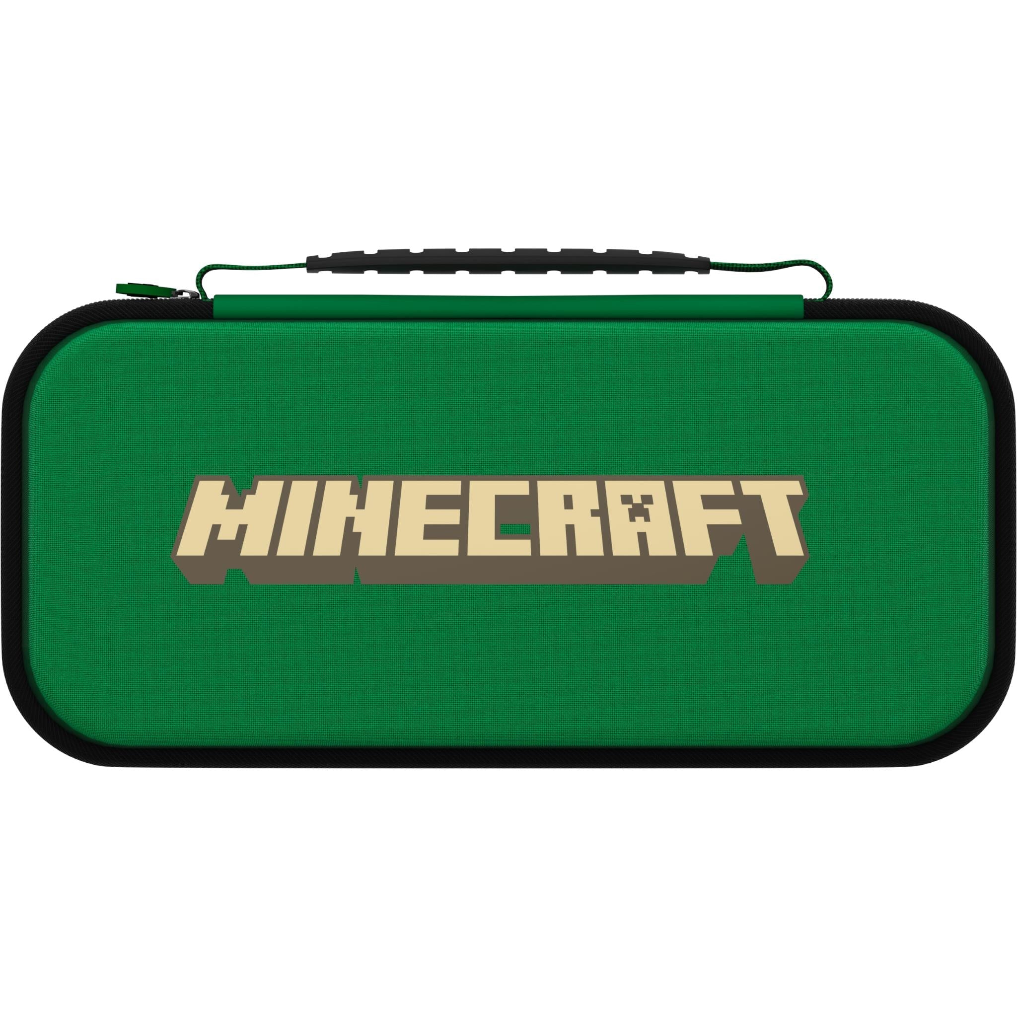REALMz Travel Case Plus Glow for Nintendo Switch (Minecraft Forest Battle)
