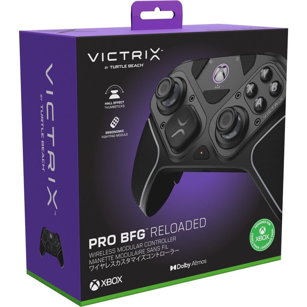 Turtle Beach Victrix Pro BFG Reloaded Xbox wireless controller retail box