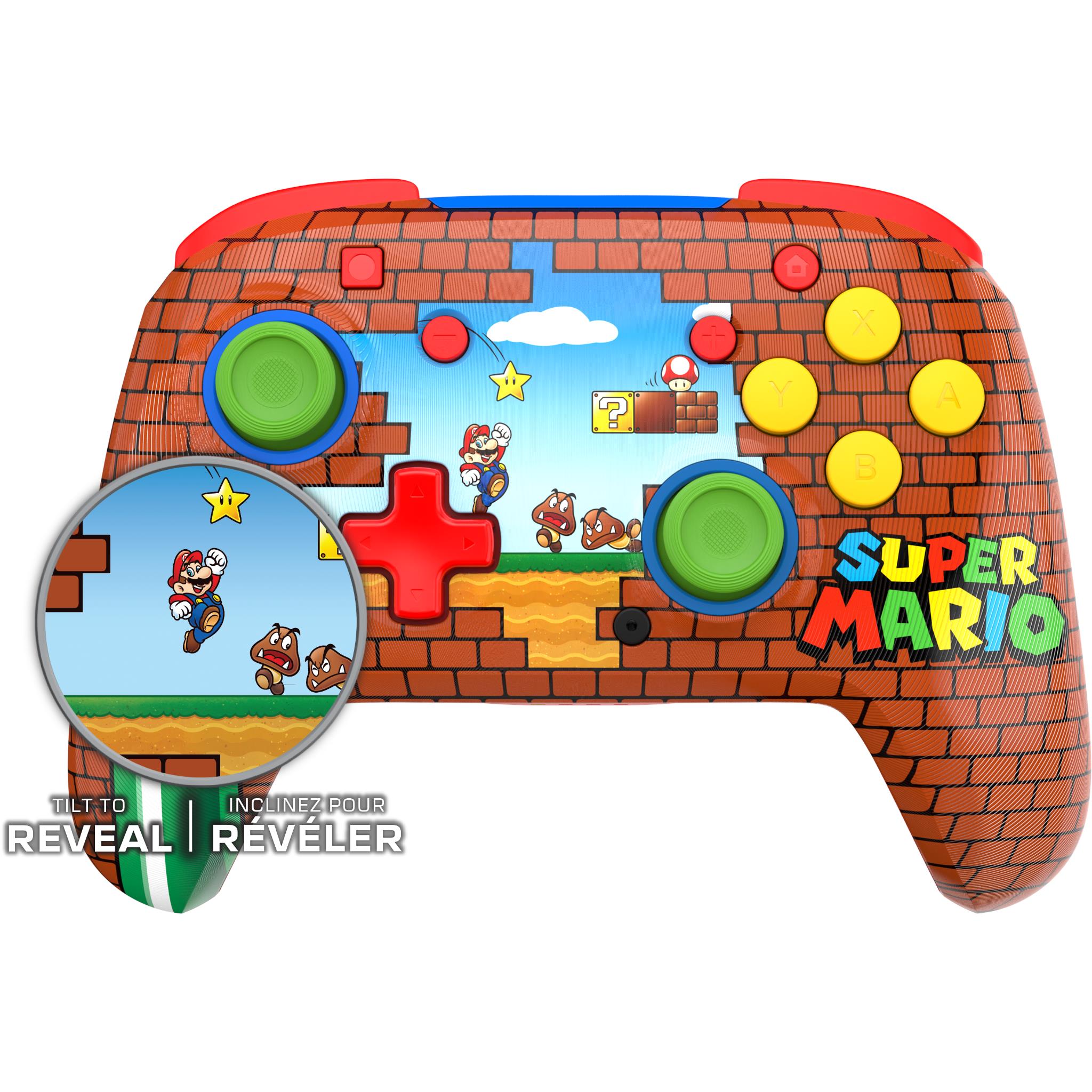 Turtle Beach Rematch Wireless Controller for Nintendo Switch (Mario Bricks)