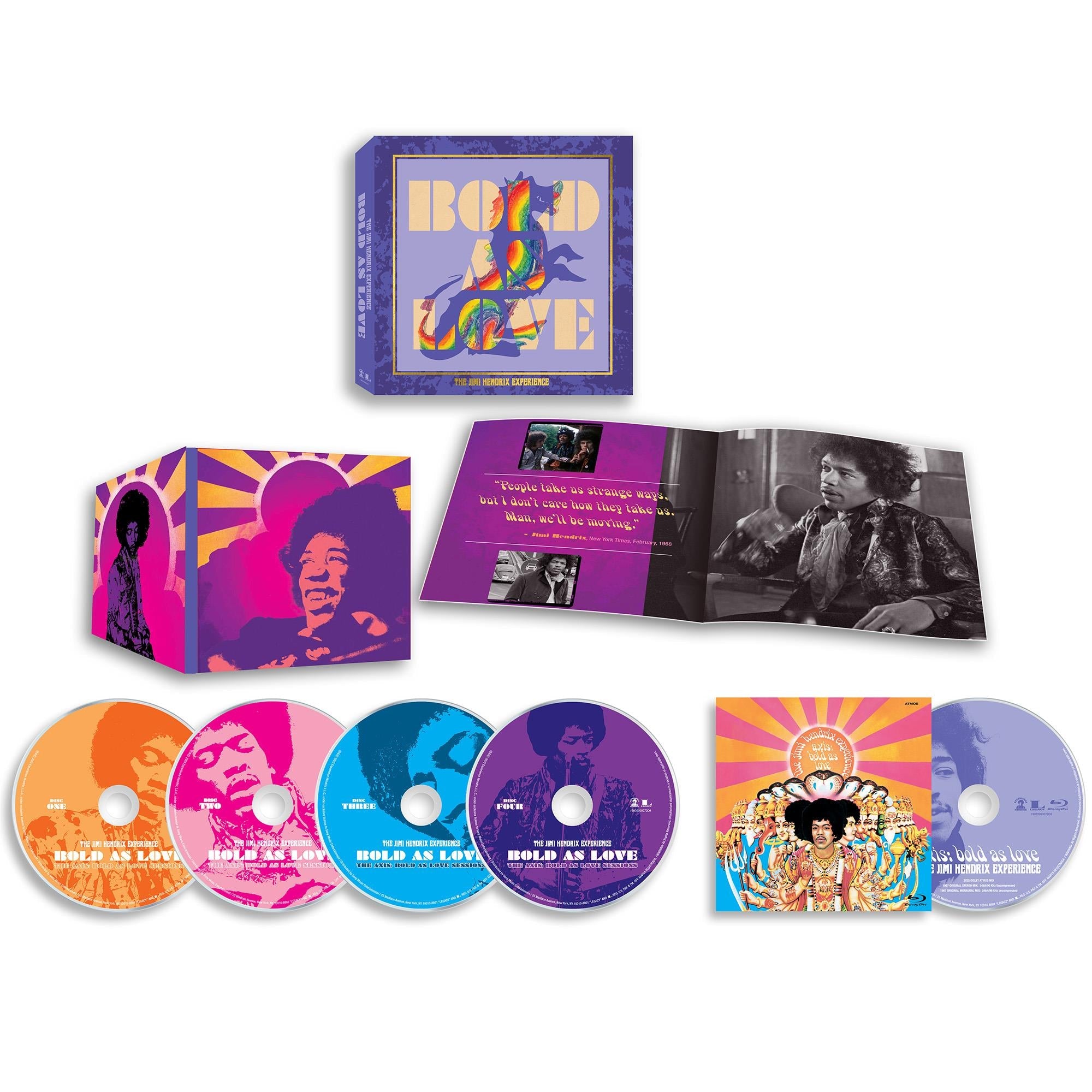 Bold As Love (Boxset), By: The Jimi Hendrix Experience