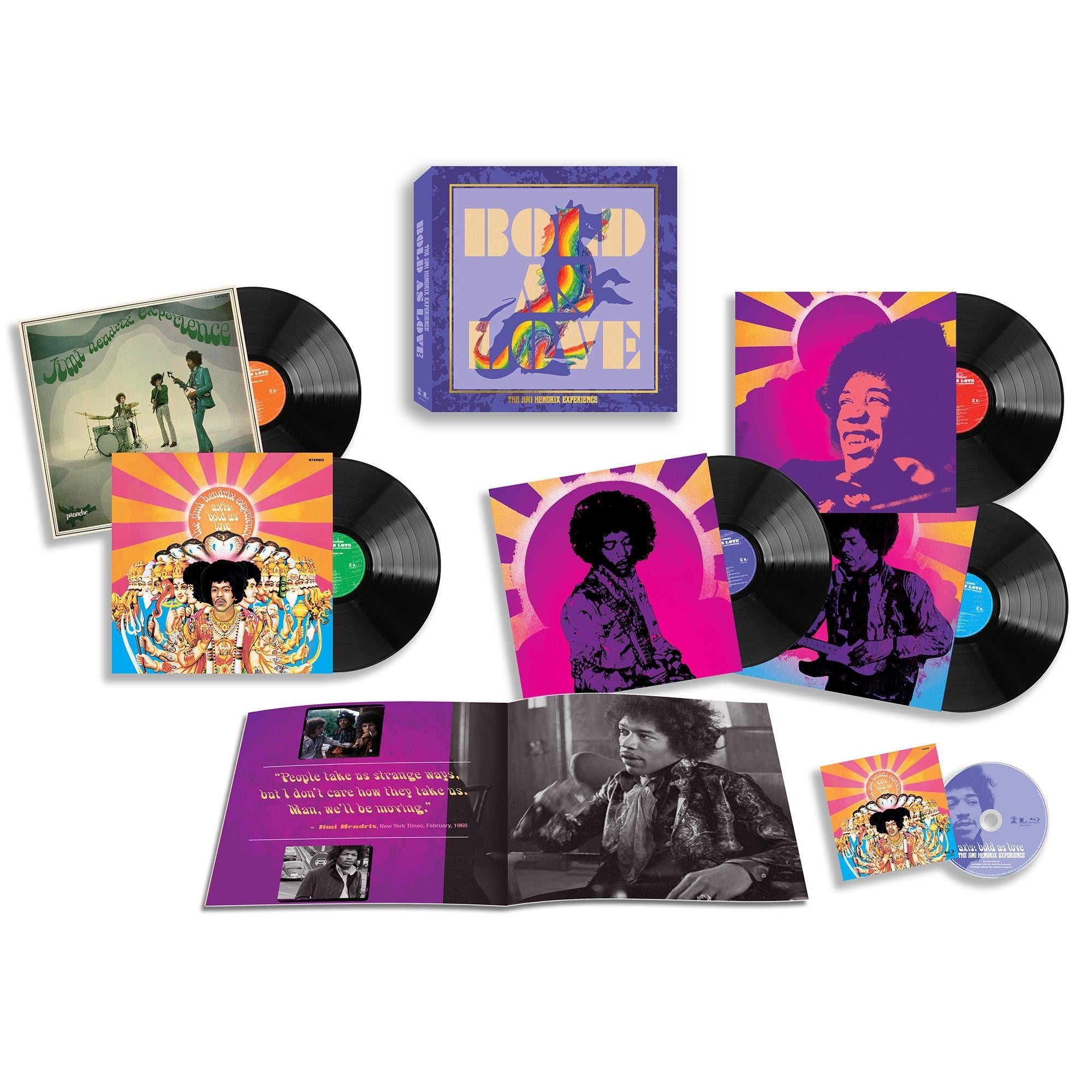 Bold As Love (Vinyl Boxset) - By: The Jimi Hendrix Experience