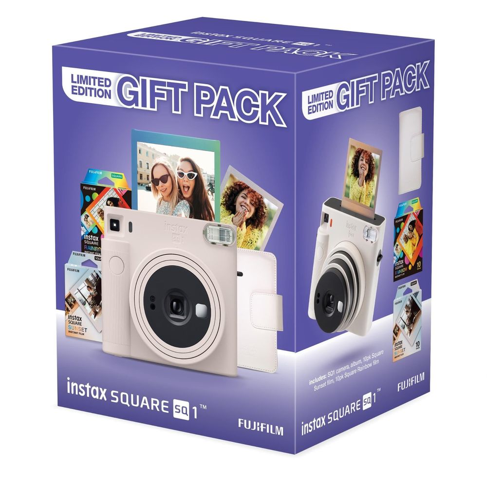 Fujifilm instax SQUARE SQ1 Limited Edition Gift Pack (White)