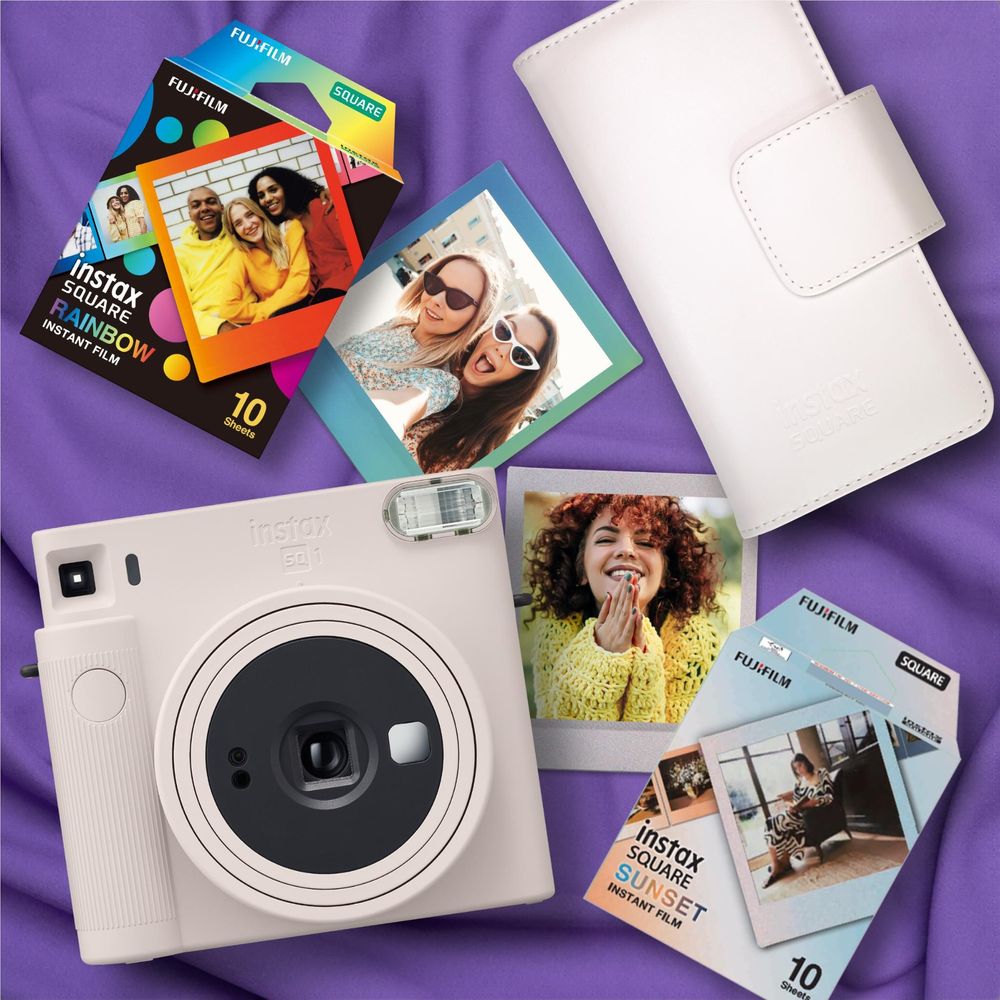 Fujifilm instax SQUARE SQ1 Limited Edition Gift Pack (White)