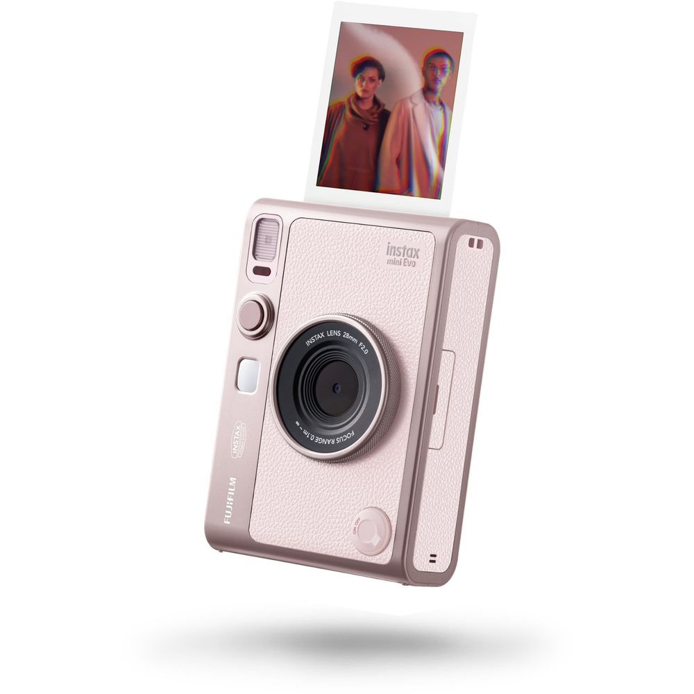 Fujifilm instax mini EVO C Instant Camera (Gentle Rose)
